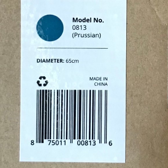 GREATER GOODS 65 CM EXERCISE BALL,WORKOUT, BALANCE, STABILITY, NIB - Picture 3 of 4